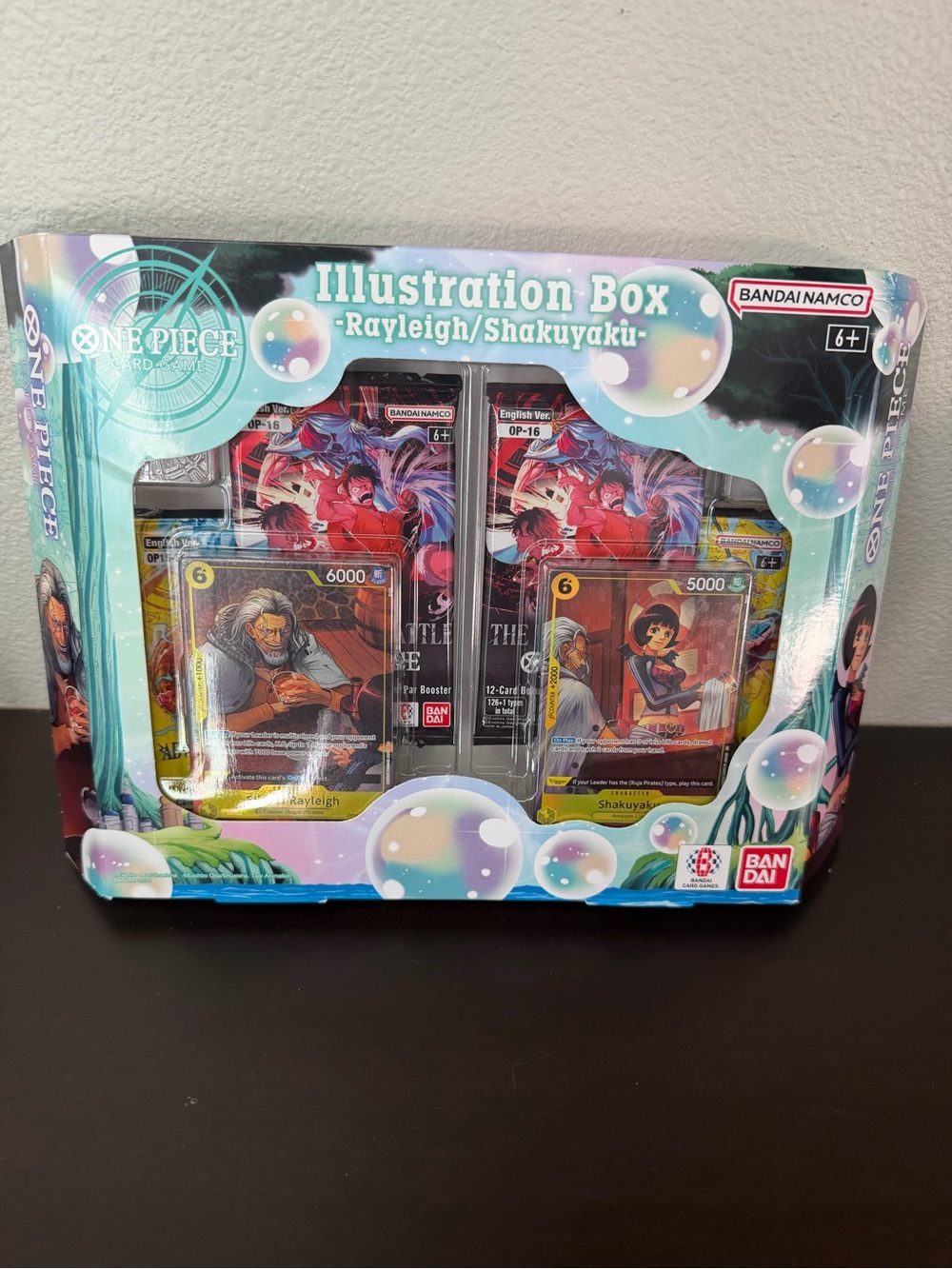 One Piece Illustration Box - Rayleigh & Shakuyaku + Booster Packs
